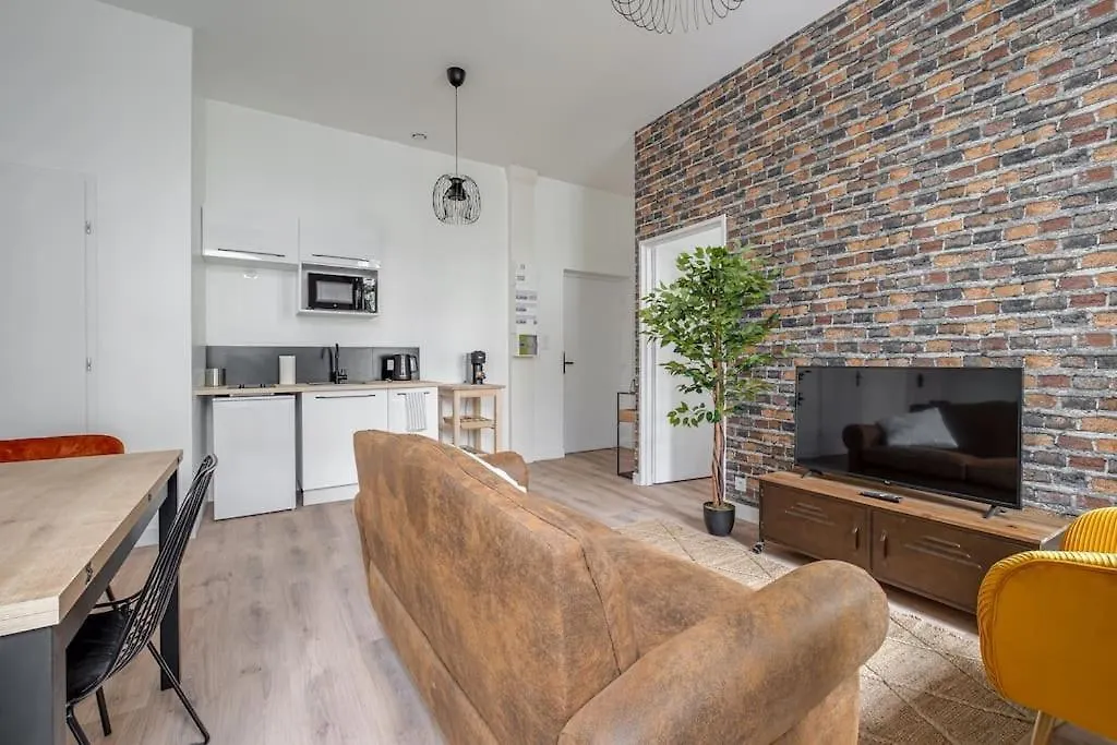 Grand Appartement «  City » Spacieux Et Moderne 생테티엔 0*,  프랑스